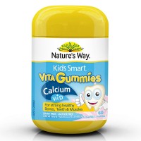 Nature's Way 佳思敏 钙+VD 软糖60粒 保持骨骼牙齿与肌肉健康 